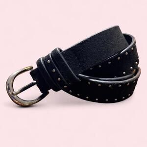 American Vintage Women's Black and Multi Belt